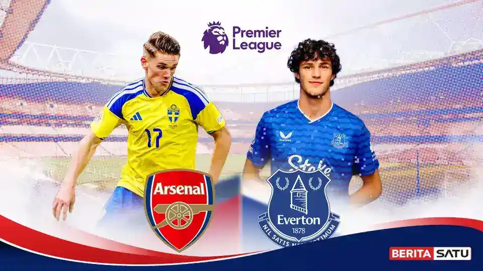 Arsenal Bidik Tiga Poin atas Everton untuk Terus Membayangi Man City
