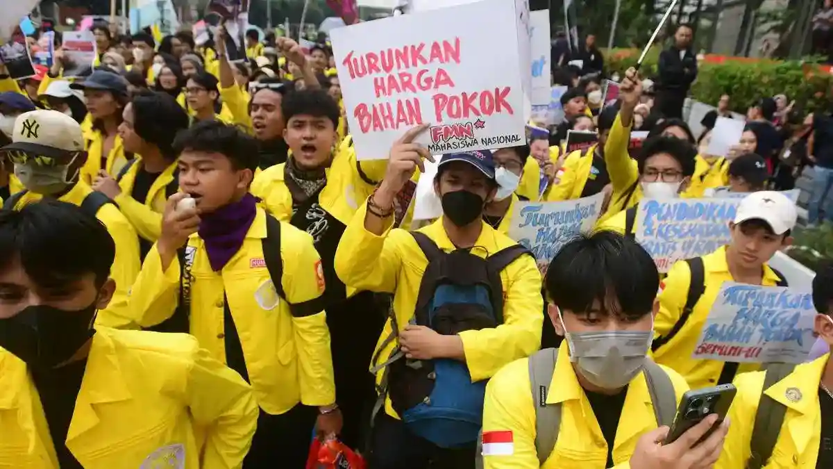 Lima Desakan BEM UI dalam Aksi Sumpah Pemuda di Bundaran HI