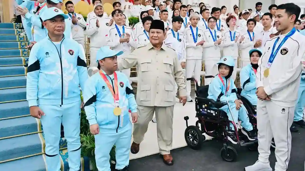 Photo: patrolihukumindonesia.com President Prabowo Subianto Awards Bonuses to Medalists