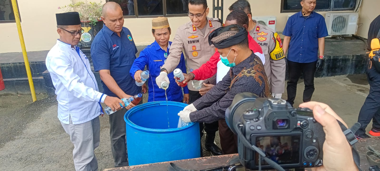 Armada III Hadiri Apel Gelar Operasi Ketupat Dofior 2026 di Alun-Alun Aimas